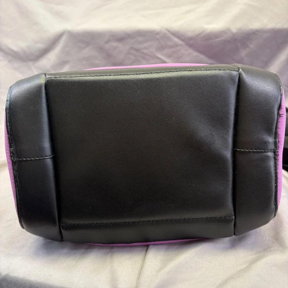 Coleman Insulated Soft Cooler Bag Purple Black Shoulder Strap Lunch Tote 7812